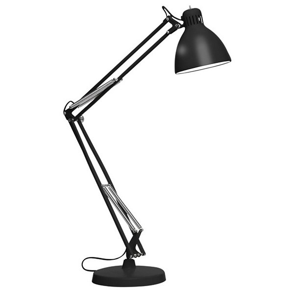 Leucos Lighting JJ LED Table Lamp - Color: Black - 0011461+8000326+8000080