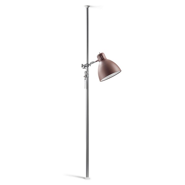 Leucos Lighting JJ Big Grip LED Floor Lamp Lamp With Autopole - Color: Brow