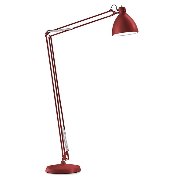 Leucos Lighting JJ Mid LED Floor Lamp - Color: Red - 0011442+8000327