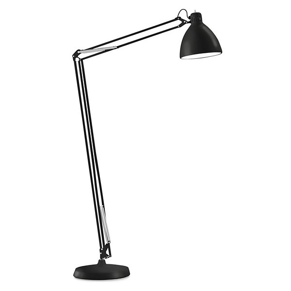 Leucos Lighting JJ Mid LED Floor Lamp - Color: Black - 0011441+8000327