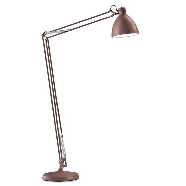 Leucos Lighting JJ Mid LED Floor Lamp - Color: Brown - 0011445+8000327