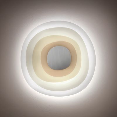 Leucos Lighting Beta Wall / Flushmount Light - Color: Cream - Size: Medium  - LEU2092614 - Lights The Beta Wall / Flushmount by Leucos Lighting is a sku LEU2092614