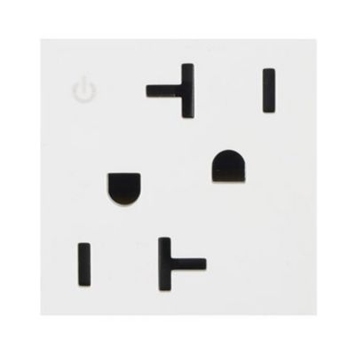 Legrand Adorne adorne Tamper Resistant Dual Controlled Outlet, 2-Module - C