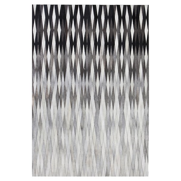 Linie Design Dynasty Rug - Color: Grey - Size: 5 ft 7  x 7 ft 9  - DYN