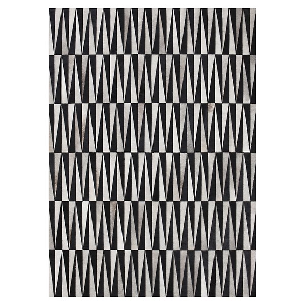 Linie Design Opal Rug - Color: Black - Size: 5 ft 7  x 7 ft 9  - OPAL 