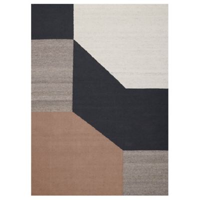 LIN1894197 Linie Design Blocchi Area Rug - Color: Grey - Size sku LIN1894197