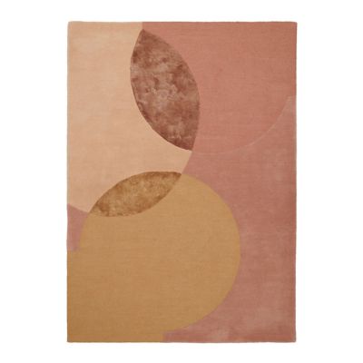 LIN1895013 Linie Design Caldera Area Rug - Color: Orange - Si sku LIN1895013