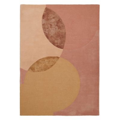 LIN1895014 Linie Design Caldera Area Rug - Color: Orange - Si sku LIN1895014