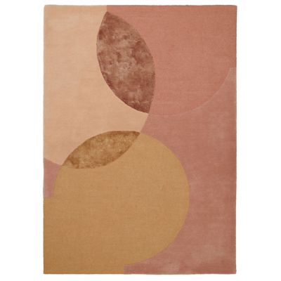 LIN1895015 Linie Design Caldera Area Rug - Color: Orange - Si sku LIN1895015