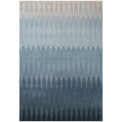 Linie Design Acacia Area Rug - Color: Blue - Size: 5 ft 7  x 7 ft 9  -