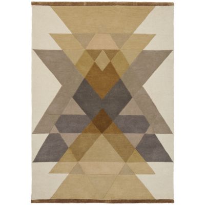 Linie Design Freya Area Rug - Color: Brown - Size: 5 ft 7  x 7 ft 9  -