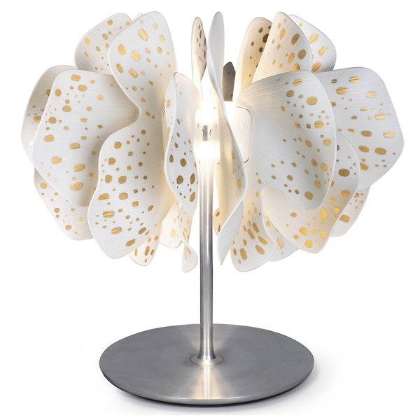 Lladro Nightbloom LED Table Lamp - Color: White - 01024032