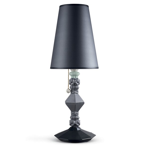 Lladro Belle de Nuit Table Lamp - Color: Black - Size: 1 light - 01023222