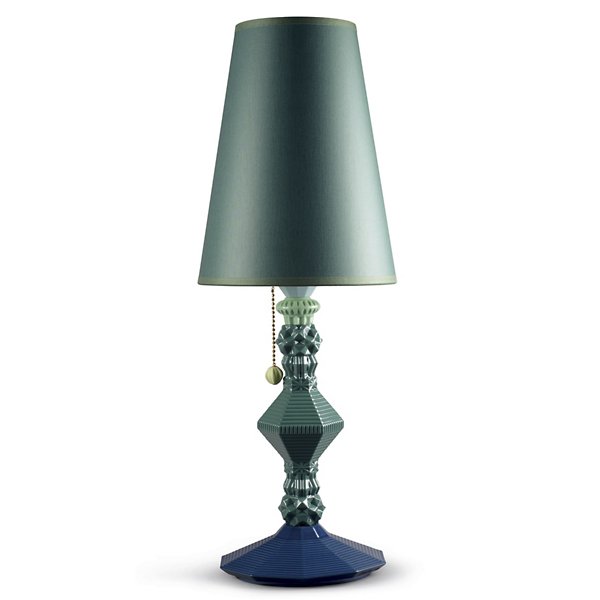 Lladro Belle de Nuit Table Lamp - Color: Green - Size: 1 light - 01023242