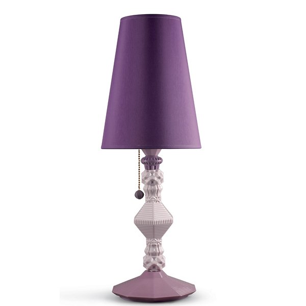 Lladro Belle de Nuit Table Lamp - Color: Pink - Size: 1 light - 01023282