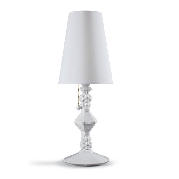 Lladro Belle de Nuit Table Lamp - Color: White - Size: 1 light - 01023202
