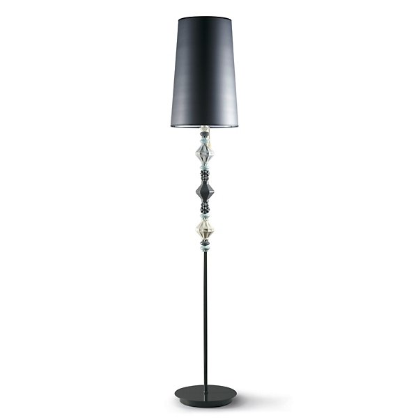 Lladro Belle de Nuit II Floor Lamp - Color: Black - Size: 1 light - 0102339