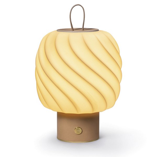 Lladro Ice Cream Portable LED Table Lamp - Color: Beige - Size: 1 light - 0