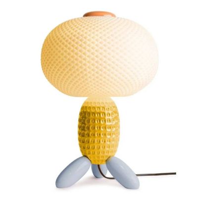 LLA2500948 Lladro Soft Blown Table Lamp - Color: Yellow - 102 sku LLA2500948