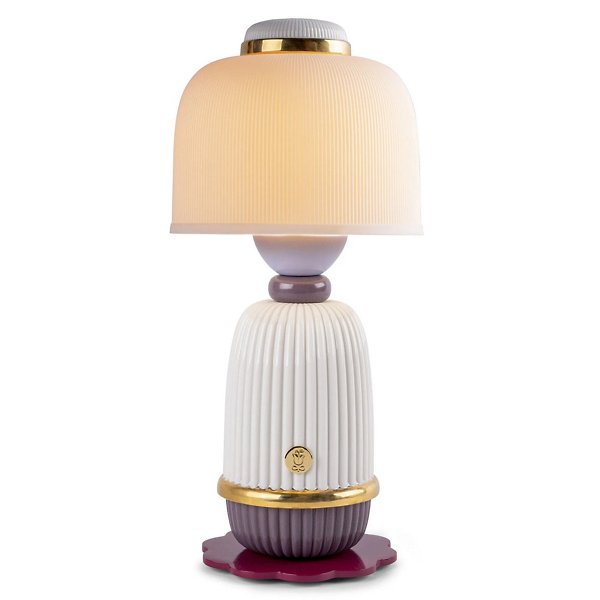 Lladro Kokeshi LED Table Lamp - Color: Cream - Size: 1 light - 1024148