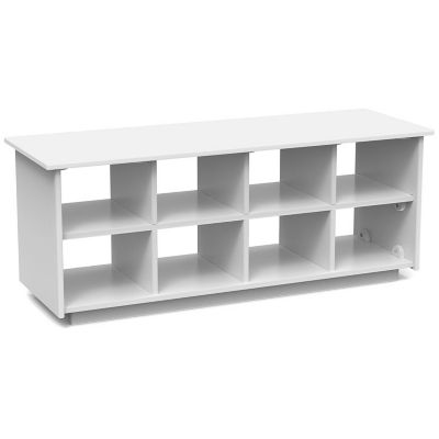 Loll Designs Cubby Bench - Color: White - Size: 44 - SG-CB44S-CW