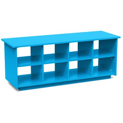 Loll Designs Cubby Bench - Color: Blue - Size: 44 - SG-CB44S-SB