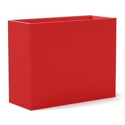 Loll Designs Tesselate Rectangle Planter - Color: Red - Size: Standard - FC