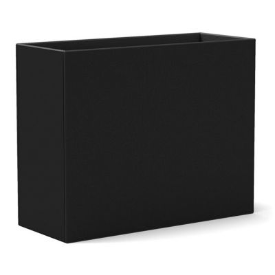 Loll Designs Tesselate Rectangle Planter - Color: Black - Size: Standard - 