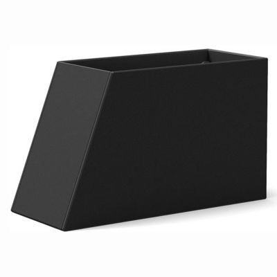 LLD2062961 Loll Designs Tesselate Slope Planter - Color: Blac sku LLD2062961