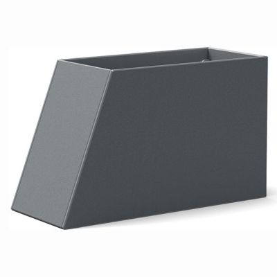 LLD2062963 Loll Designs Tesselate Slope Planter - Color: Grey sku LLD2062963