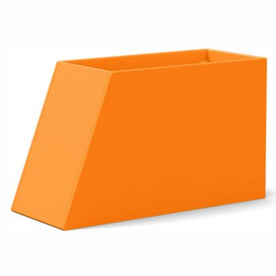 Loll Designs Tesselate Slope Planter - Color: Orange - Size: 18 Standard