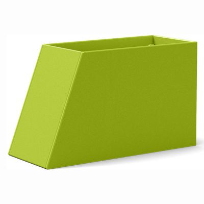 Loll Designs Tesselate Slope Planter - Color: Green - Size: 18 Standard 