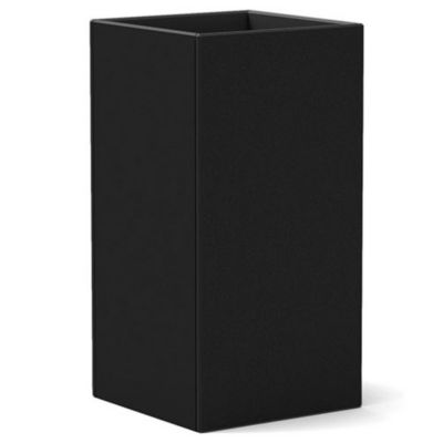 Loll Designs Tessellate Outdoor Square Planter - Color: Black - Size: 24