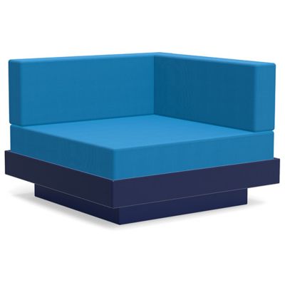 Loll Designs Platform One Sectional Corner - Color: Blue - PO-C-NB-5493