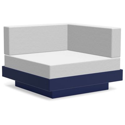 Loll Designs Platform One Sectional Corner - Color: Blue - PO-C-NB-40433