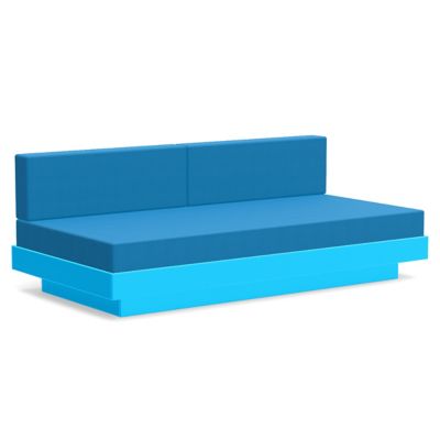 Loll Designs Platform One Sectional Sofa - Color: Blue - PO-S0-5493-SB