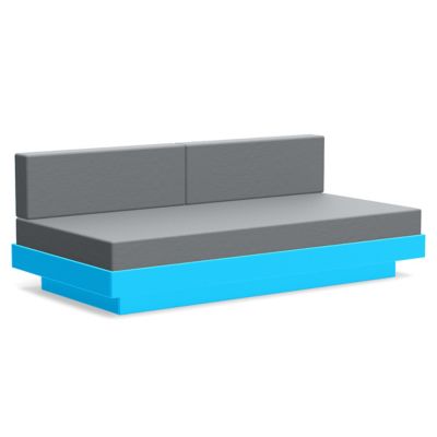 Loll Designs Platform One Sectional Sofa - Color: Black - PO-S0-40483-SB