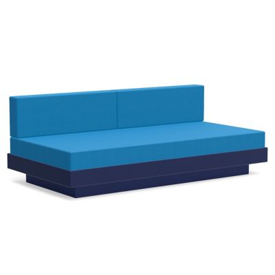 Loll Designs Platform One Sectional Sofa - Color: Blue - PO-S0-5493-NB