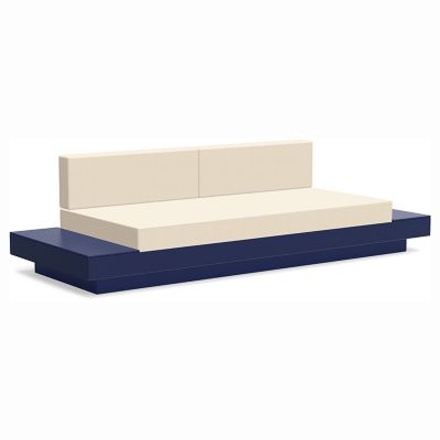 Loll Designs Platform One Sofa With Tables - Color: Blue - PO-S2-NB-5492