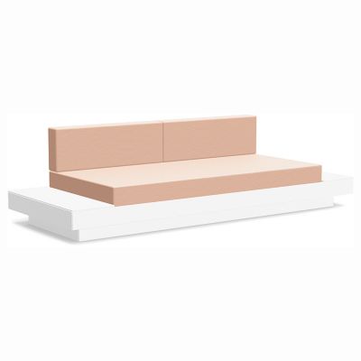 Loll Designs Platform One Sofa With Tables - Color: Blue - PO-S2-CW-40431