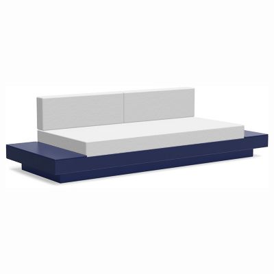 Loll Designs Platform One Sofa With Tables - Color: Blue - PO-S2-NB-40433