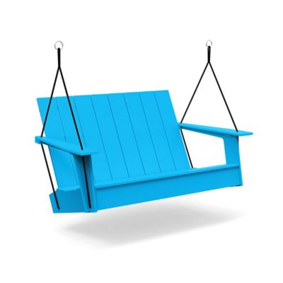 Loll Designs Adirondack Porch Swing - Color: Blue - AD-APS-SB