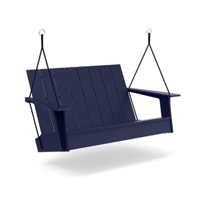 Loll Designs Adirondack Porch Swing - Color: Blue - AD-APS-NB