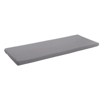 Loll Designs Cubby Bench Cushion - Color: Grey - SG-CB44C-40483-0001