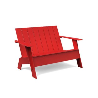 LLD2134431 Loll Designs Adirondack Bench Tall - Color: Red -  sku LLD2134431