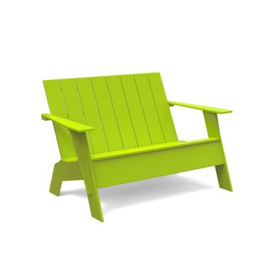 LLD2134436 Loll Designs Adirondack Bench Tall - Color: Green  sku LLD2134436