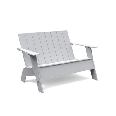 LLD2134435 Loll Designs Adirondack Bench Tall - Color: Black  sku LLD2134435