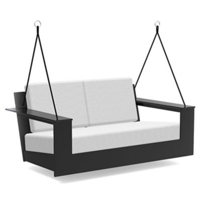 Loll Designs Nisswa Porch Swing - Color: Silver - NC-PS-40433-BL