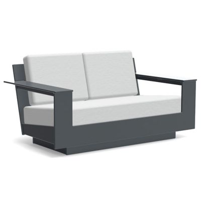 Loll Designs Nisswa Love Seat - Color: Silver - NC-LS2-40433-CG