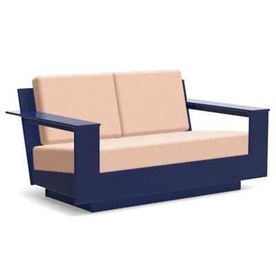 Loll Designs Nisswa Love Seat - Color: Pink - NC-LS2-40431-NB